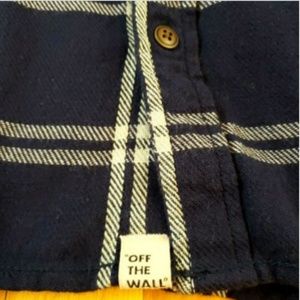 Vans Shirts - Vans Off The Wall Plaid Button Front Vans Shirts - Vans Off The Wall Plaid Button Front